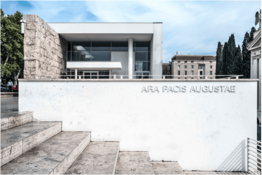 Lescargot ara pacis di augusto Roma ivana porcini rilievo
