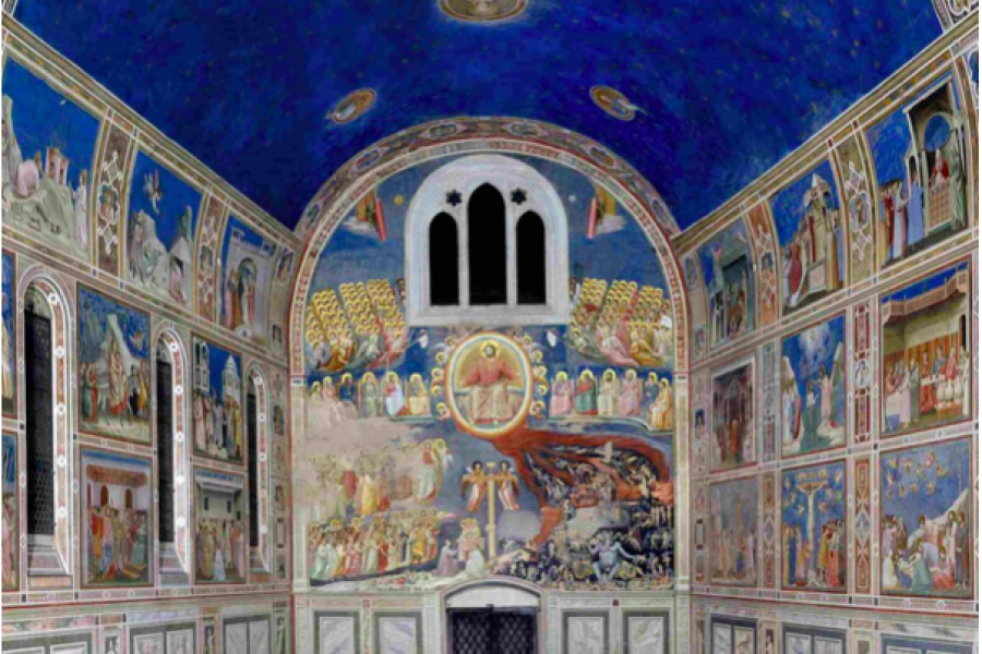 Padova Cappella Scrovegni ivana porcini lescargot