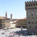 Piazza della Signoria Firenze - L'escargot Slow Art - Ivana Porcini
