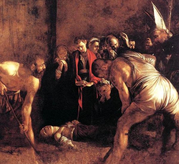 Caravaggio Seppellimento Santa Lucia - L'escargot Slow Art - Ivana Porcini